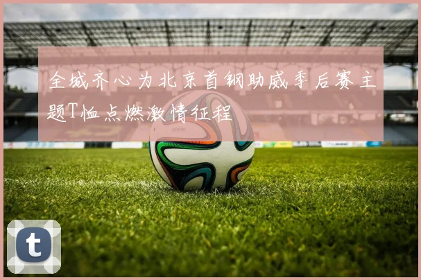 全城齐心为北京首钢助威季后赛主题T恤点燃激情征程